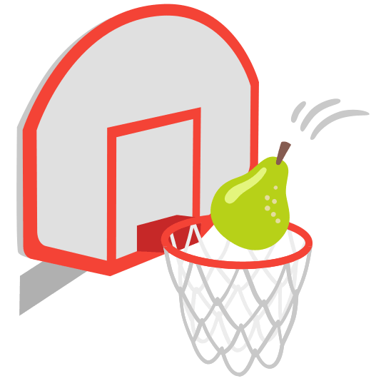 basketball pear