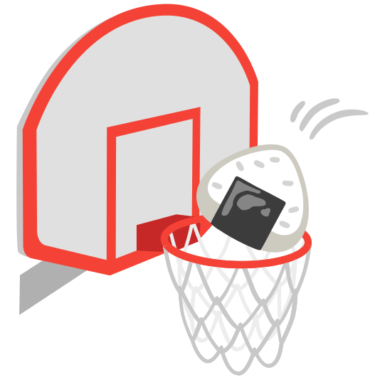 basketball rice ball