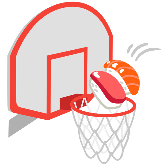 basketball sushi