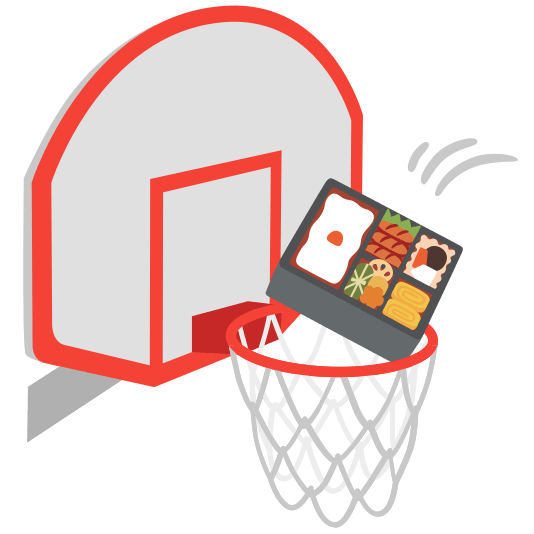 basketball bento