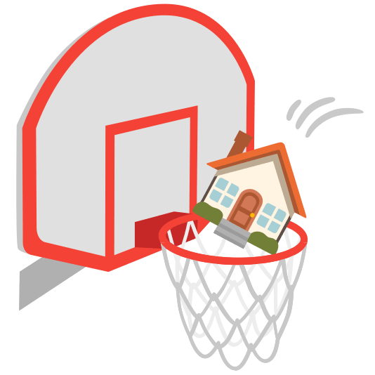 basketball house