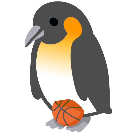 basketball penguin