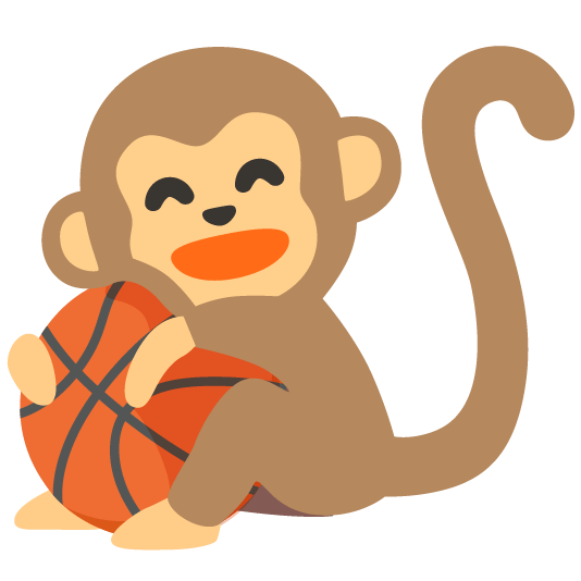 basketball monkey face