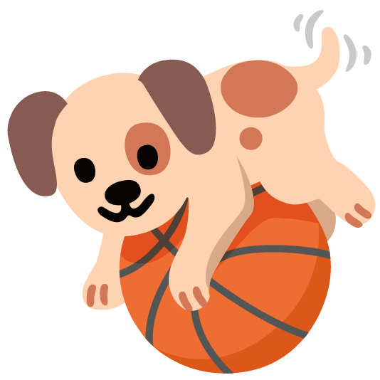 basketball dog