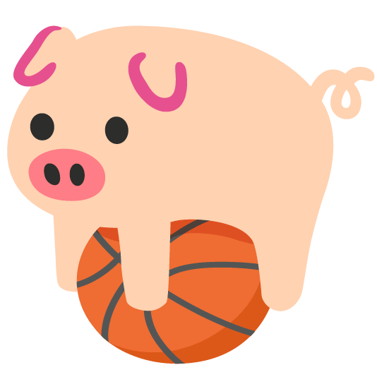basketball pig
