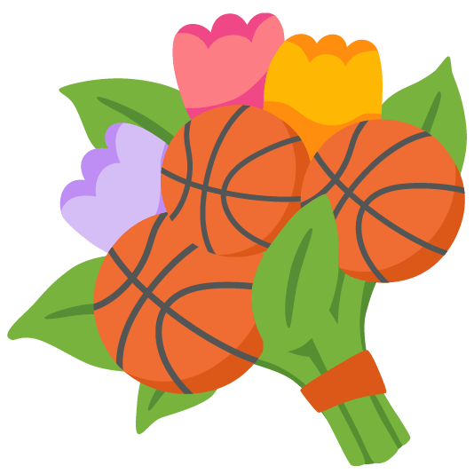 basketball bouquet
