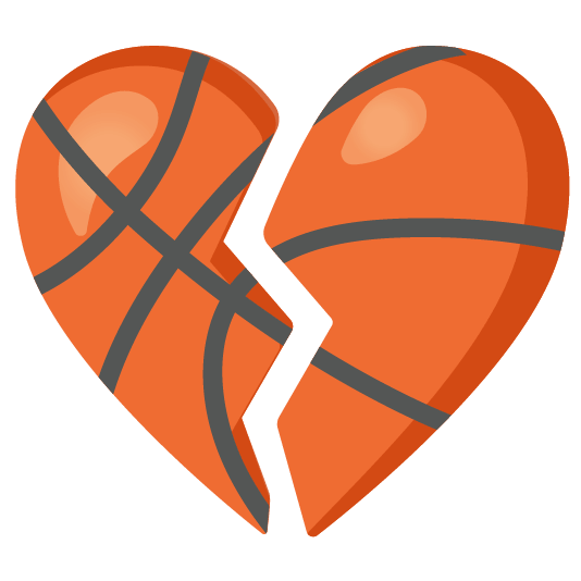 basketball broken heart