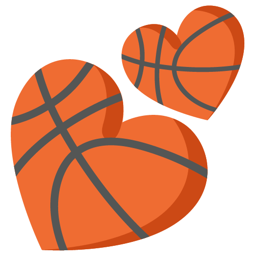 basketball two hearts