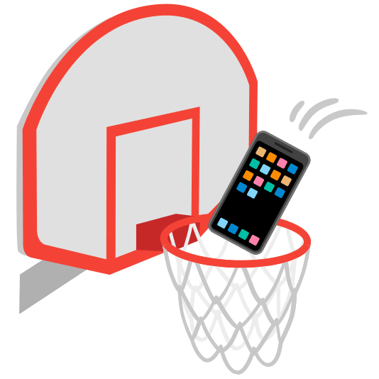 basketball iphone