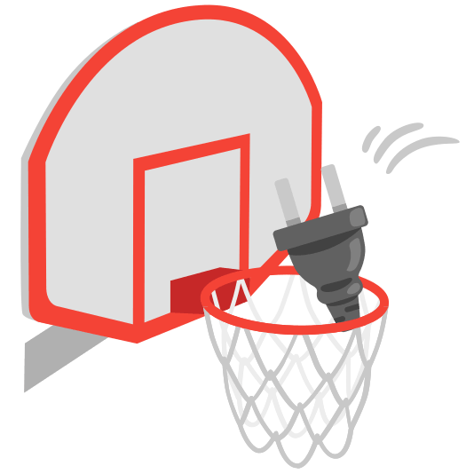 basketball electric plug