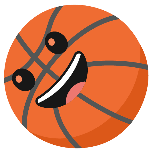 basketball grinning