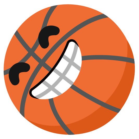 basketball grin