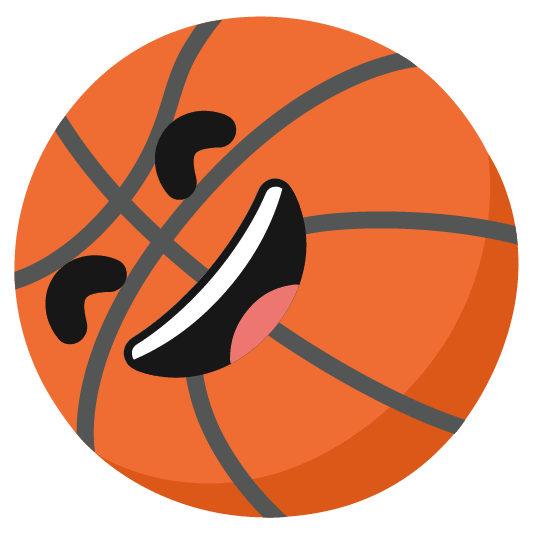 basketball smile
