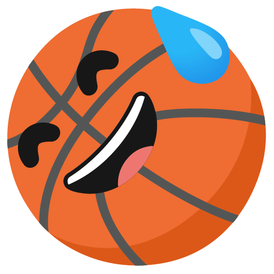basketball sweat smile