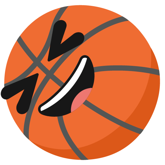 basketball laughing