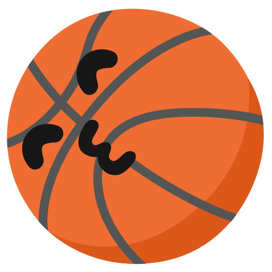 basketball kissing smiling eyes