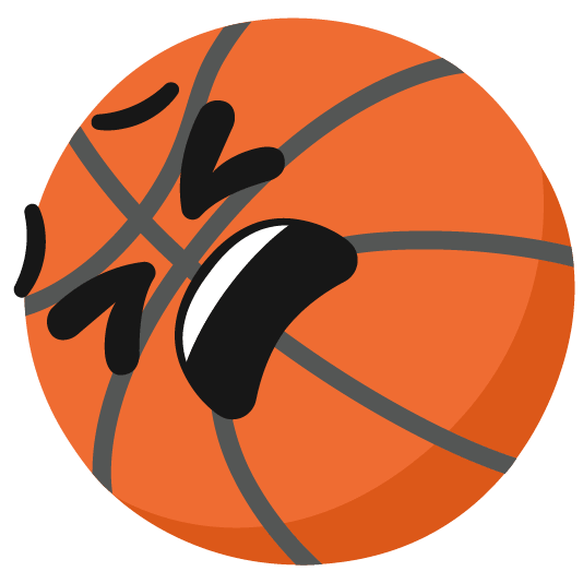 basketball tired face