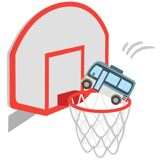 basketball bus