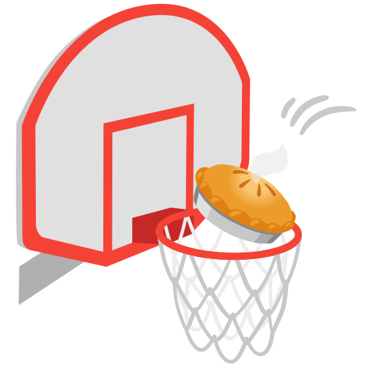 basketball pie