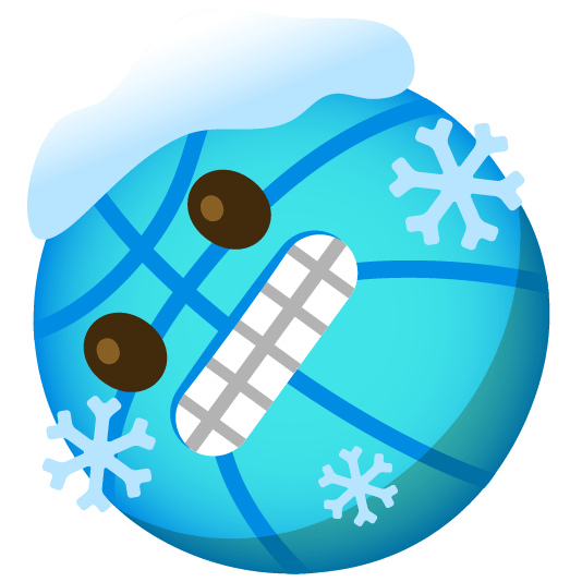 basketball cold face