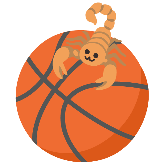 basketball scorpion