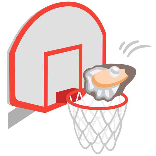 basketball oyster