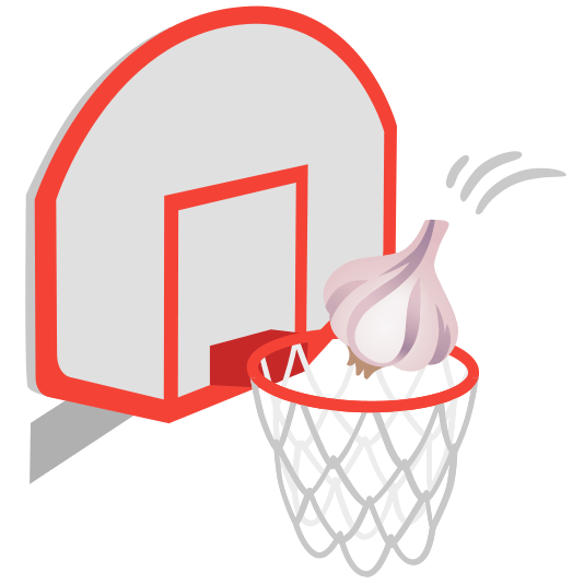 basketball garlic