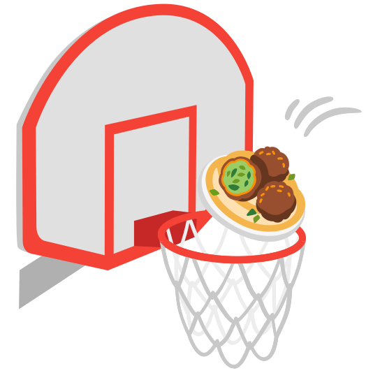 basketball falafel