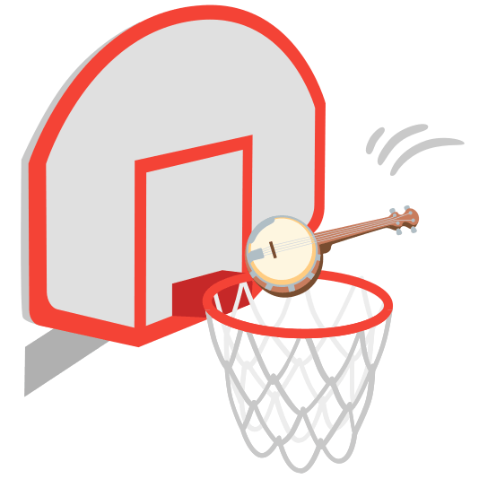 basketball banjo