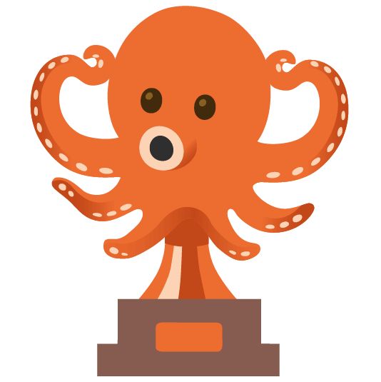 trophy octopus