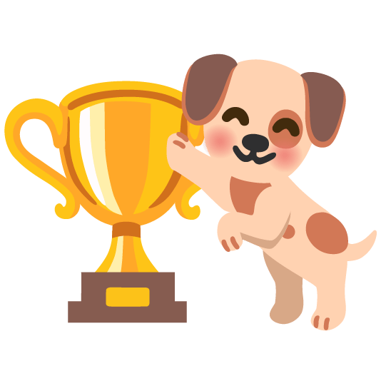 trophy dog