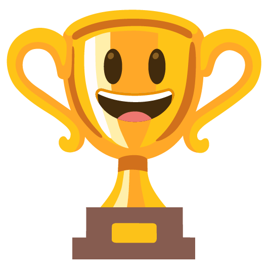 trophy smiley