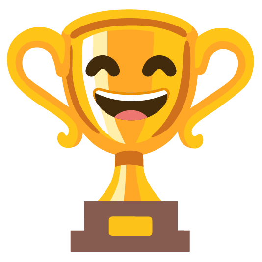 trophy smile