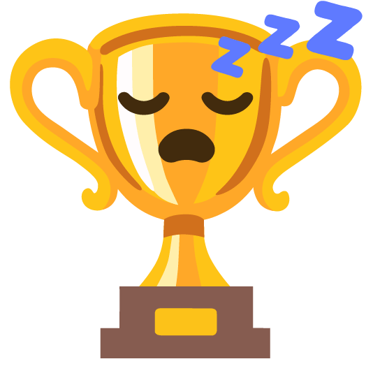 trophy sleeping