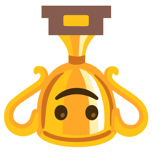 trophy upside down face