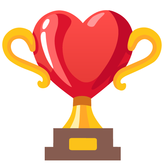 trophy hearts