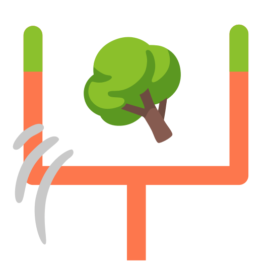 football deciduous tree