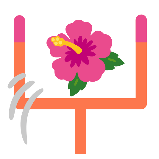 football hibiscus