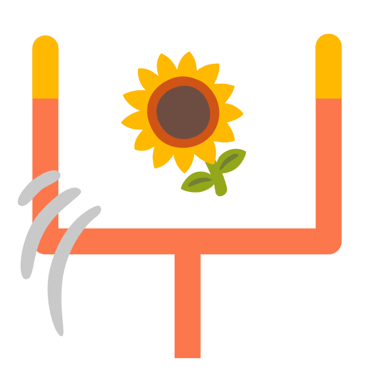 football sunflower