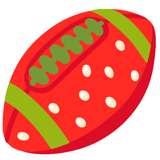 football strawberry