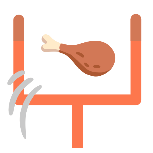 football poultry leg