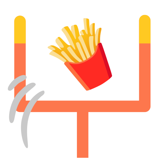 football fries