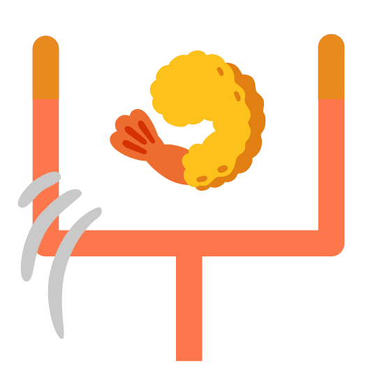 football fried shrimp
