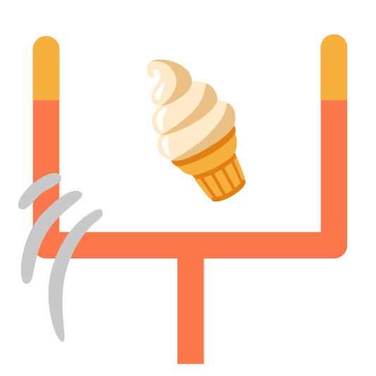football icecream