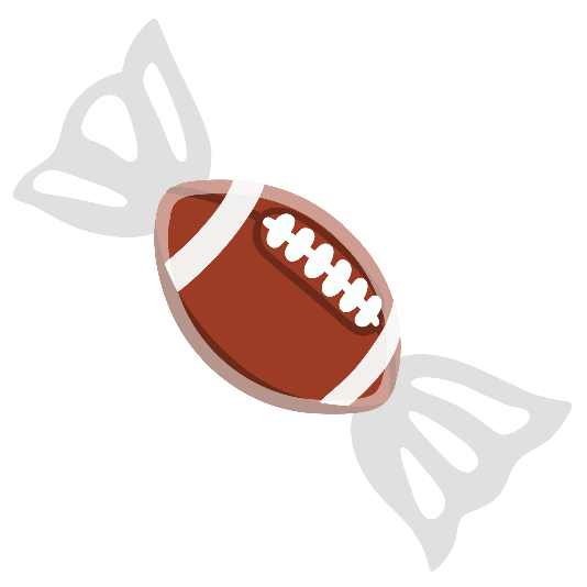 football candy