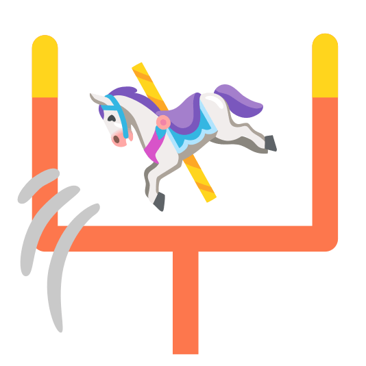 football carousel horse