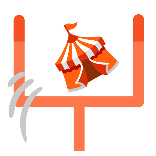 football circus tent