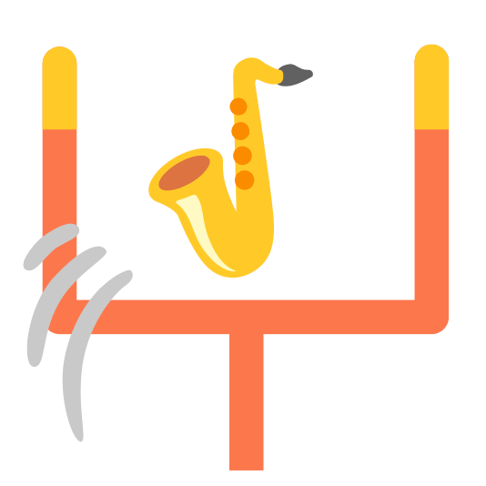 football saxophone