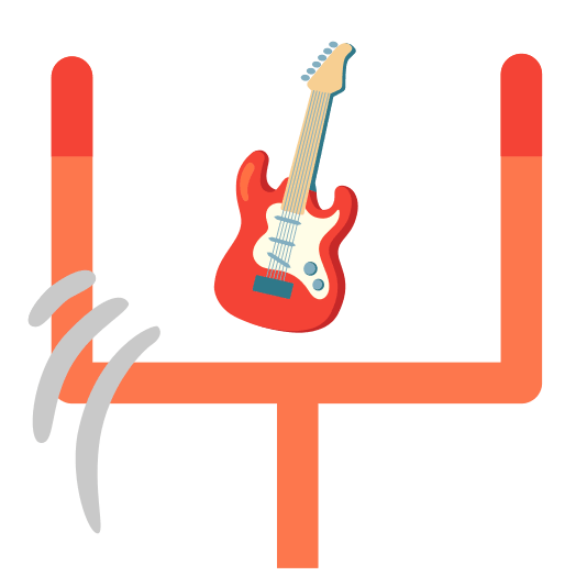 football guitar