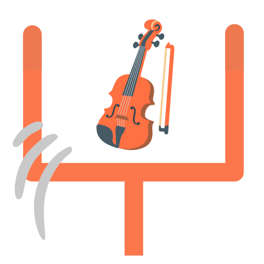 football violin